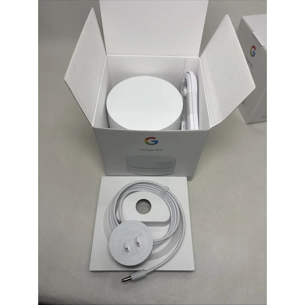 Google Wifi AC1200 Mesh WiFi‎ System Wifi Router 1500 Sq Ft Coverage 2 pack